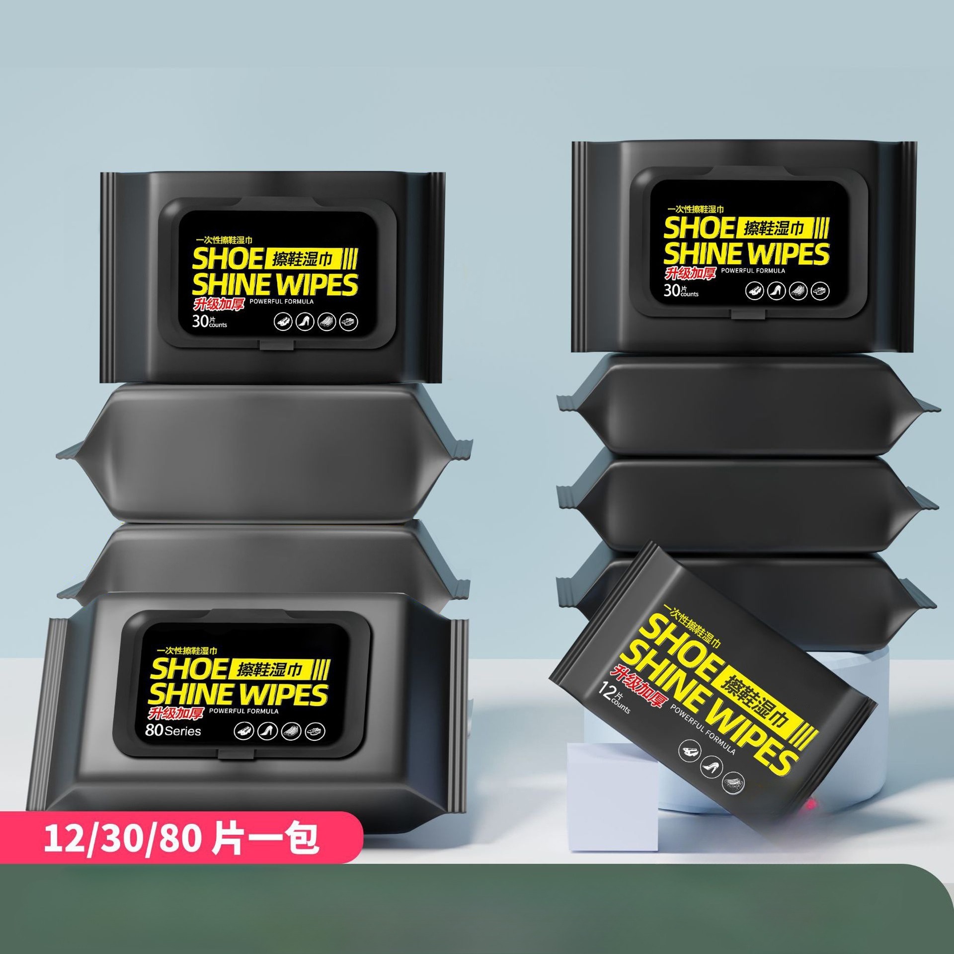 Sneaker Care Wipes - Lenços Descartáveis para Limpeza de Calçados,