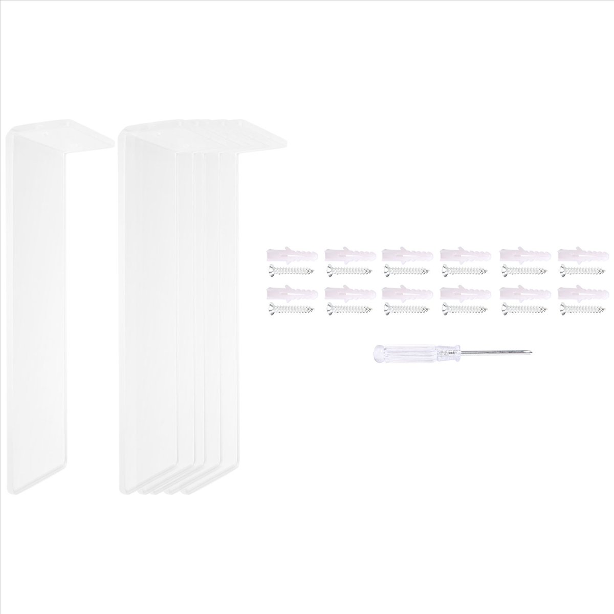 Shoe Box Display - 【EM ESTOQUE】Pacote com 6 Suportes Flutuantes