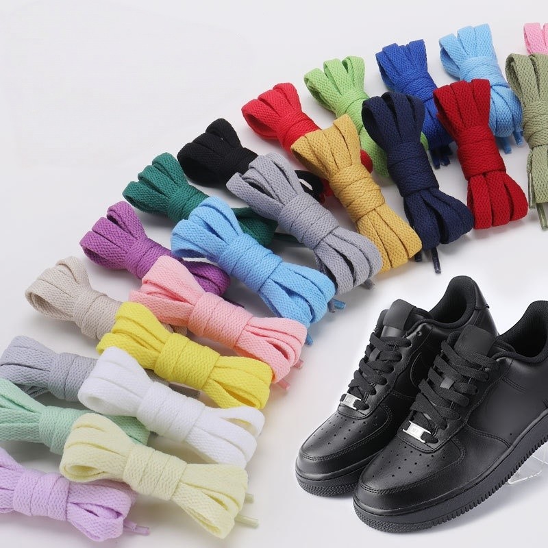 Lace Replacement Flat - NOVO Cadarço de Reposição Multicolorido, Plano