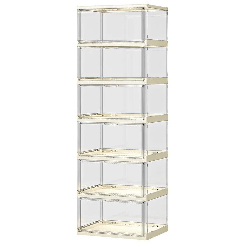 Armário de Sapatos Dobrável em - Shoe Box Display avaliação e preço