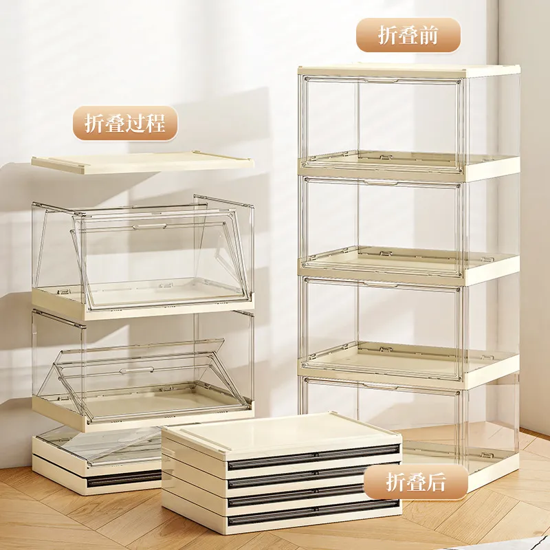 Armário de Sapatos Dobrável em - Shoe Box Display avaliação e preço