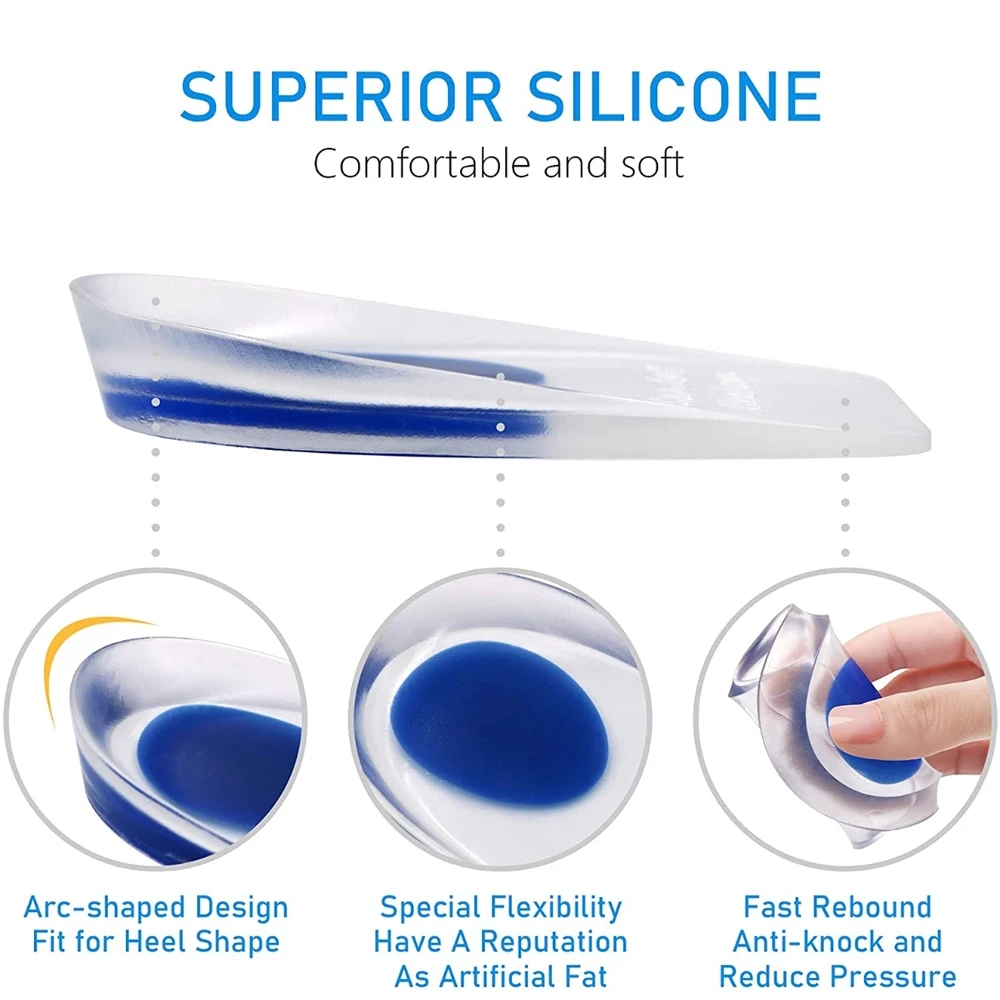 1 Par de Palmilhas de Gel de S - Heel Liner Grip avaliação e preço