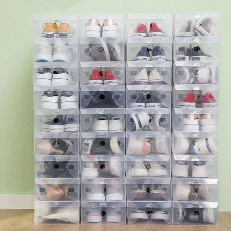 Caixa de sapatos portátil, 3 p - Shoe Box Display avaliação e preço