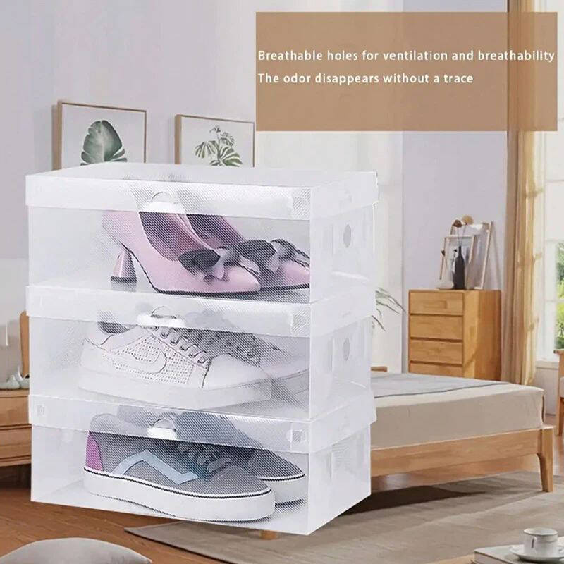 Caixa de sapatos portátil, 3 p - Shoe Box Display avaliação e preço