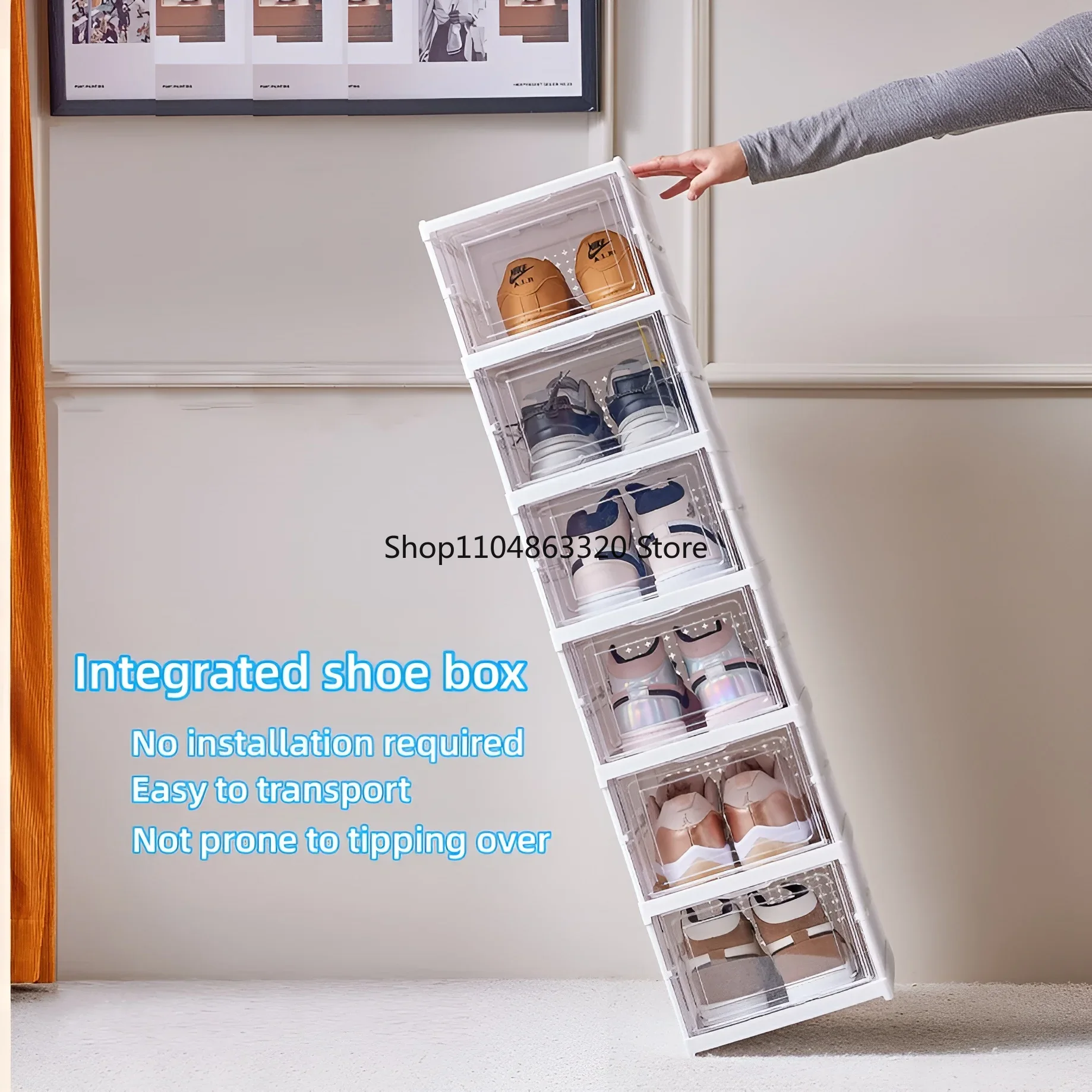 Caixa de Sapatos Dobrável Tran - Shoe Box Display avaliação e preço