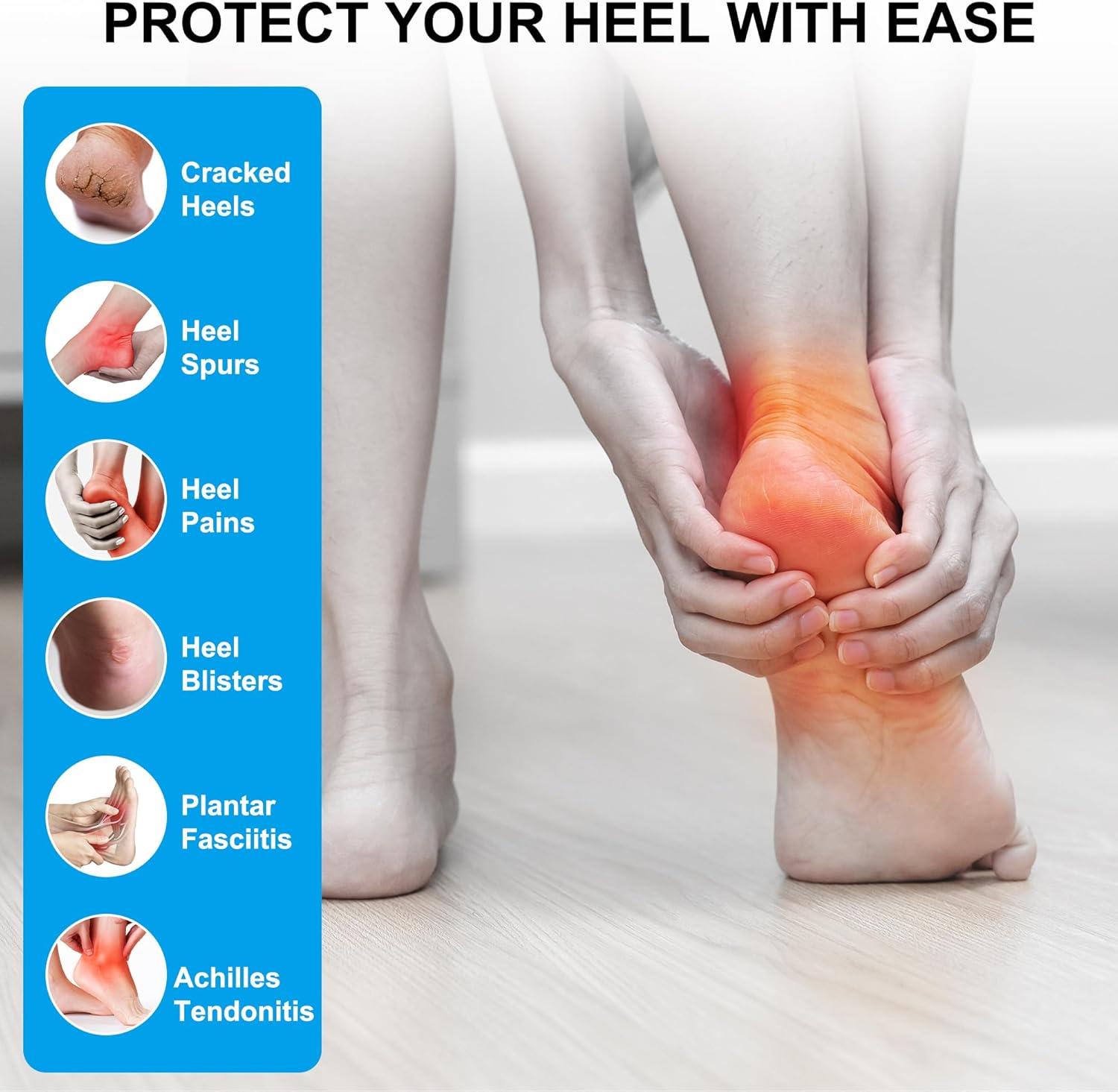 Protetor de calcanhar em gel p - Heel Liner Grip avaliação e preço