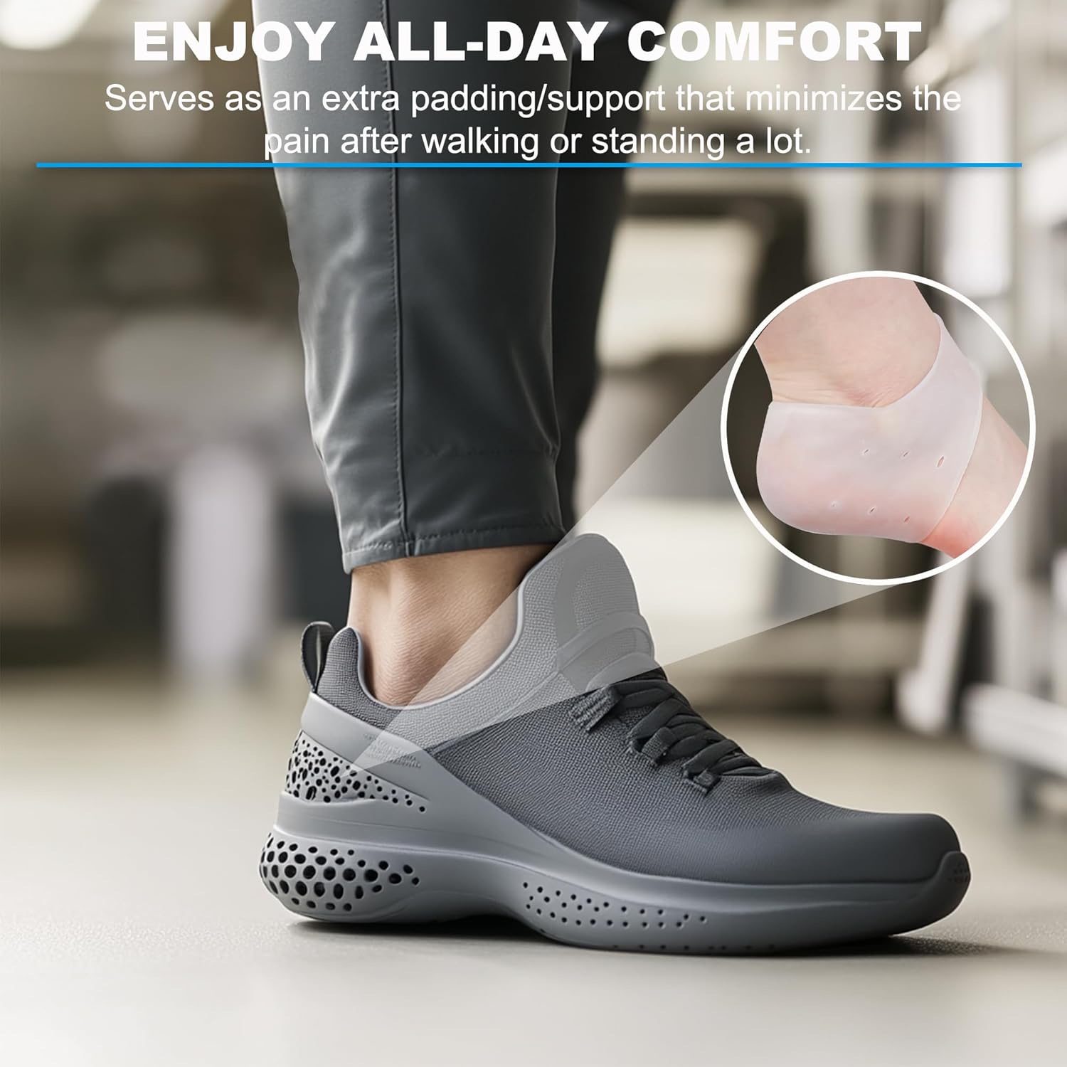 Protetor de calcanhar em gel p - Heel Liner Grip avaliação e preço