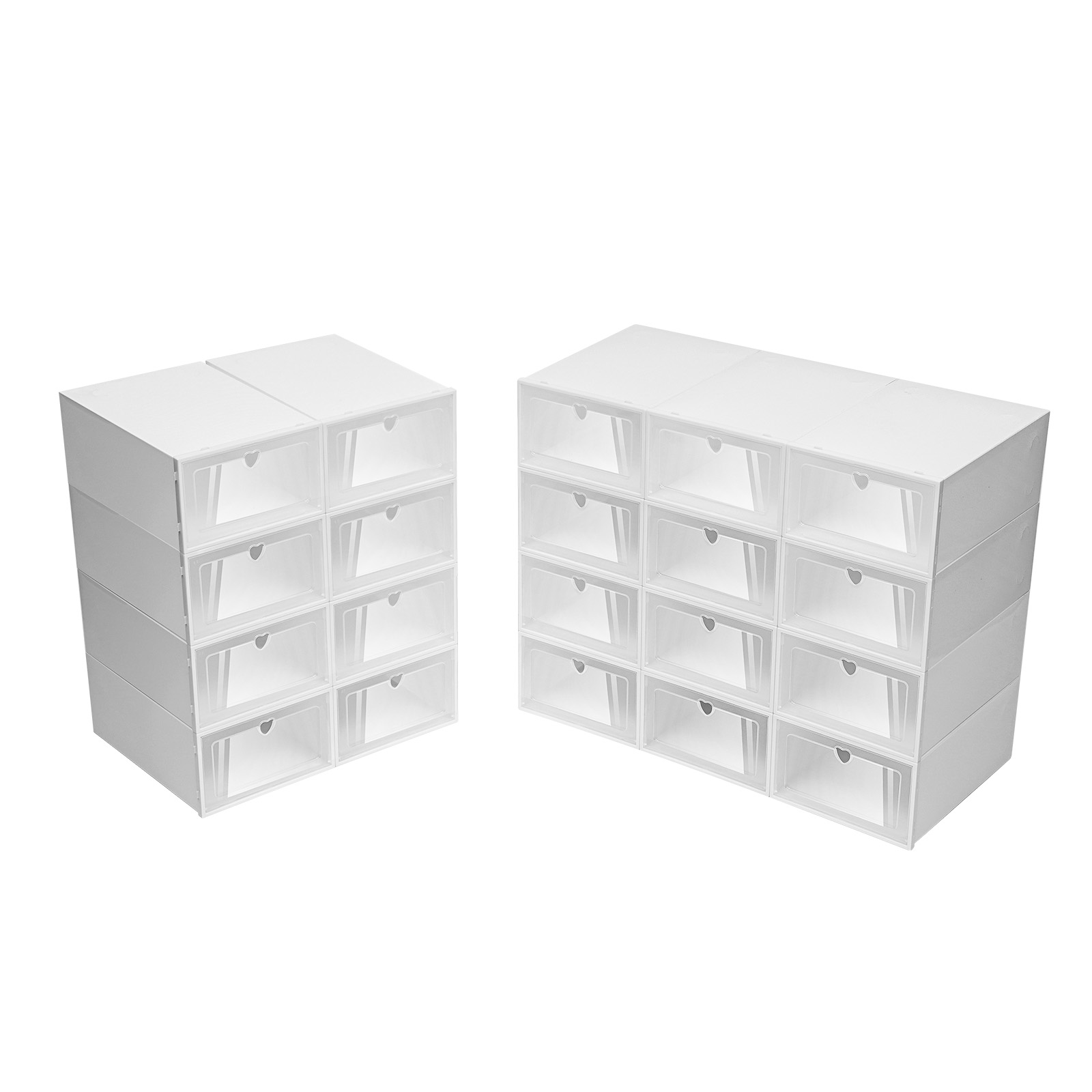 20 Caixas Transparentes de PP  - Shoe Box Display avaliação e preço