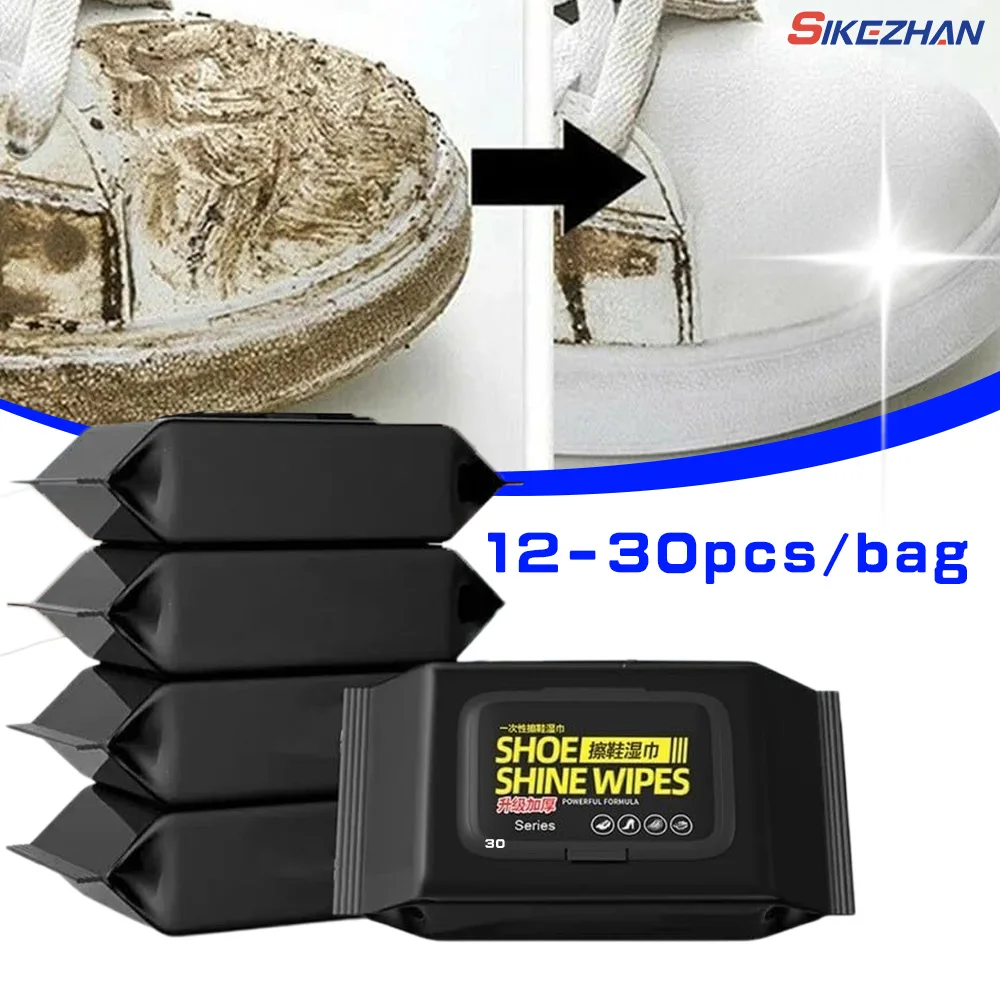 12 pçs/30 pçs/saco sapatos des - Sneaker Care Wipes avaliação e preço