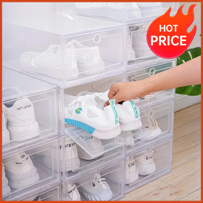 Caixas de sapatos transparente - Shoe Box Display avaliação e preço