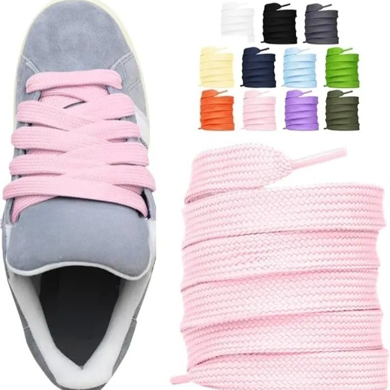 Cadarços Planos Coloridos da M - Lace Replacement Flat avaliação e preço