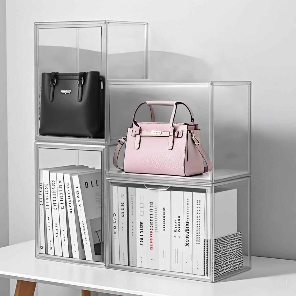 Caixa organizadora transparent - Shoe Box Display avaliação e preço