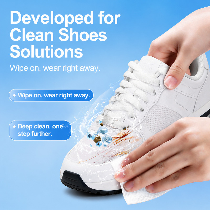 50 unidades de lenços descartá - Sneaker Care Wipes avaliação e preço